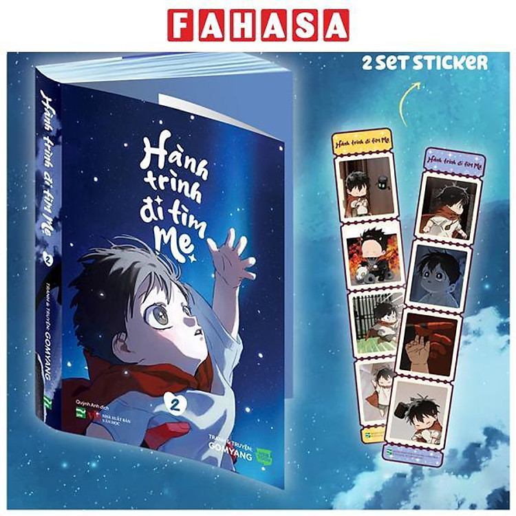 Sách - Hành Trình Đi Tìm Mẹ - Tập 2 - Bản Đặc Biệt - Tặng Kèm 2 Set Sticker