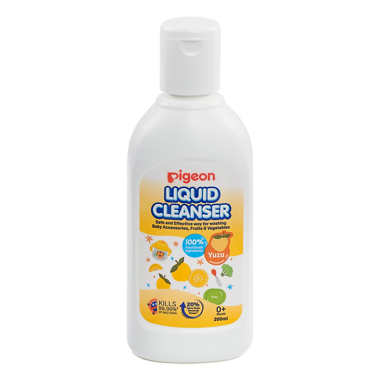 Mua Nước Rửa Bình Sữa Pigeon Hương Yuzu 200ML Chính hãng Tiết kiệm - Hình ảnh 3