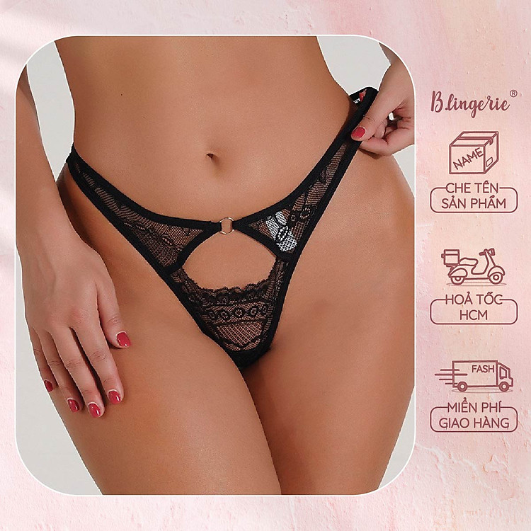 Quần Lót Lọt Khe Ren Tôn Dáng - B.Lingerie