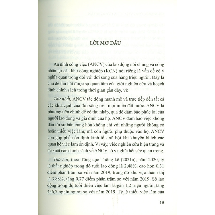An Ninh Công Việc Của Công Nhân Tại Các Khu Công Nghiệp Vùng Kinh Tế Trọng Điểm Bắc Bộ - Trường Hợp Tỉnh Bắc Ninh - Ảnh 6
