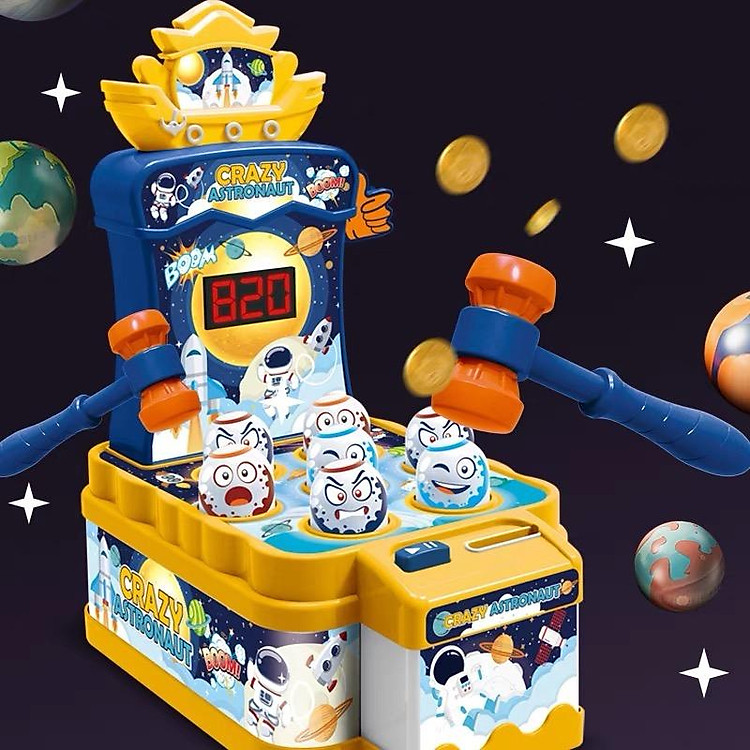 Đồ Chơi Máy Đập Hành Tinh Chuột Chũi Chính hãng Ưu đãi - Hình ảnh 4