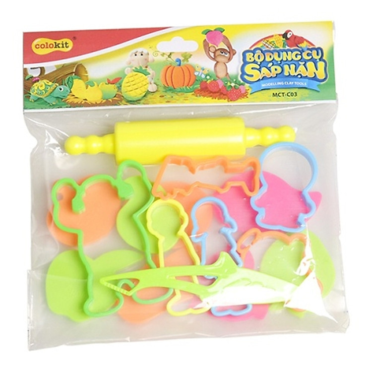 Tìm mua tại Avakids: Bộ Sáp Nặn MCT - C03 - 16 Món - Ngập tràn khuyến mãi