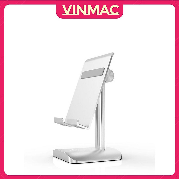 Giá đỡ kê kẹp điện thoại, iPad, Máy tính bảng T11 điều chỉnh độ cao, hợp kim nhôm cao cấp