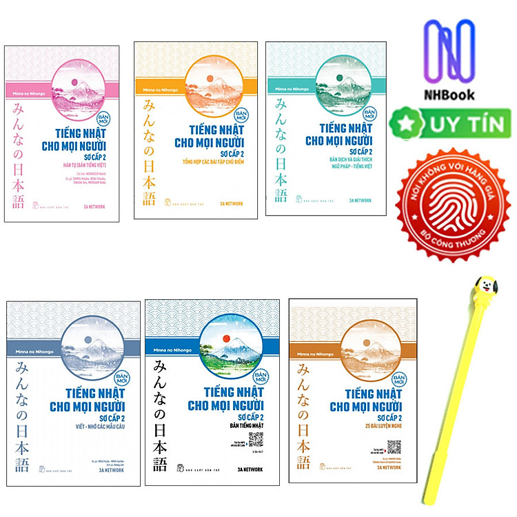 Minna no Nihongo – Tiếng Nhật Cho Mọi Người – Sơ Cấp 2