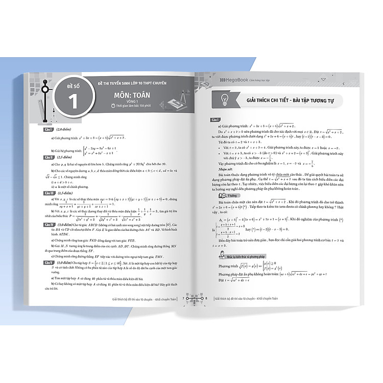 Giải Thích Bộ Đề Thi Vào 10 Chuyên - Khối Chuyên Toán - Ảnh 2