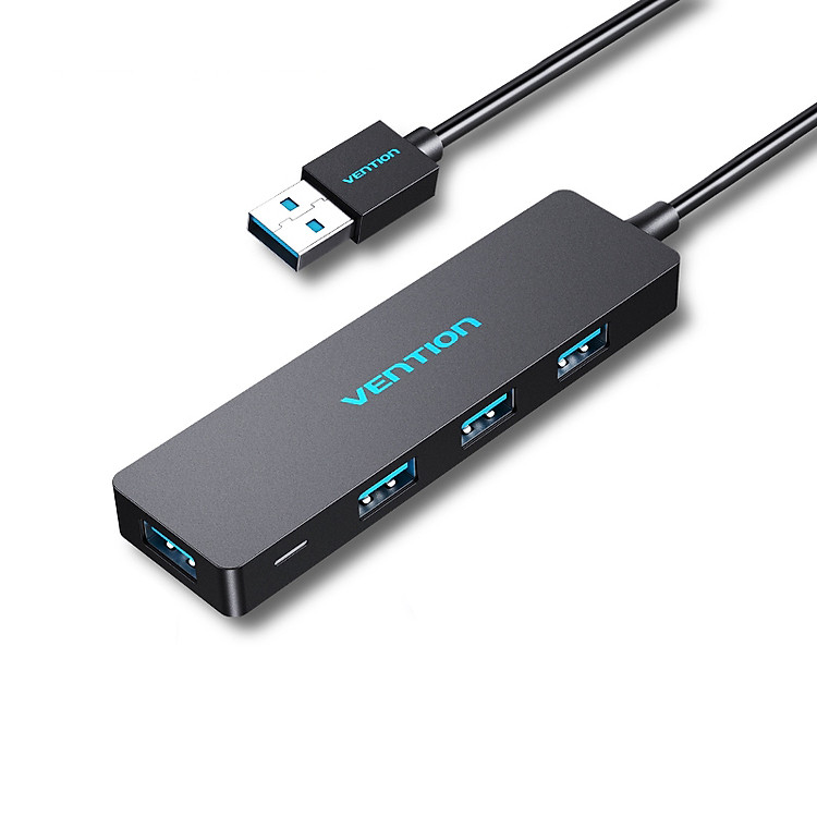 Bộ chia 4 Port USB 3.0 Vention Hàng chính hãng - CHKBB