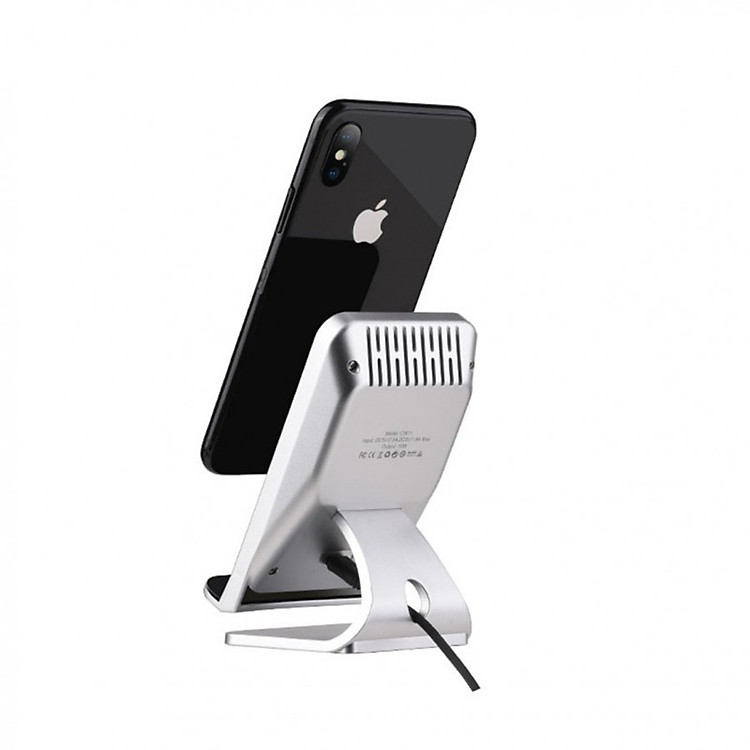 Đế Sạc Không Dây Kiêm Giá Đỡ Có Quạt Tản Nhiệt CW11 Hoco - Chính Hãng