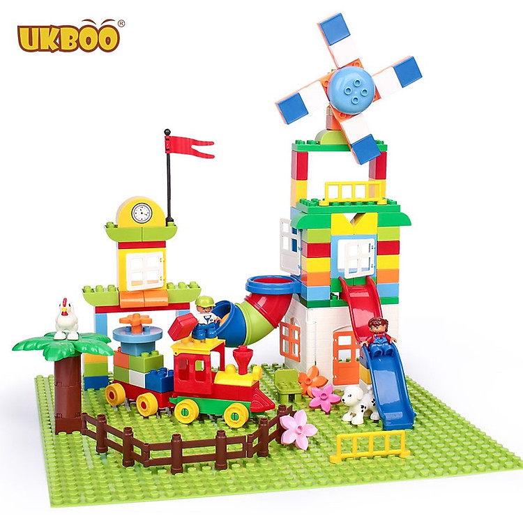 Tìm mua tại Avakids: Bộ Xếp Hình UKBOO 111 Chi Tiết - Ngập tràn khuyến mãi