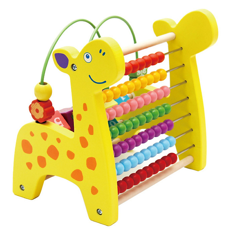 Bộ đồ chơi gỗ 3 trong 1 hình các con vật đáng yêu cho bé