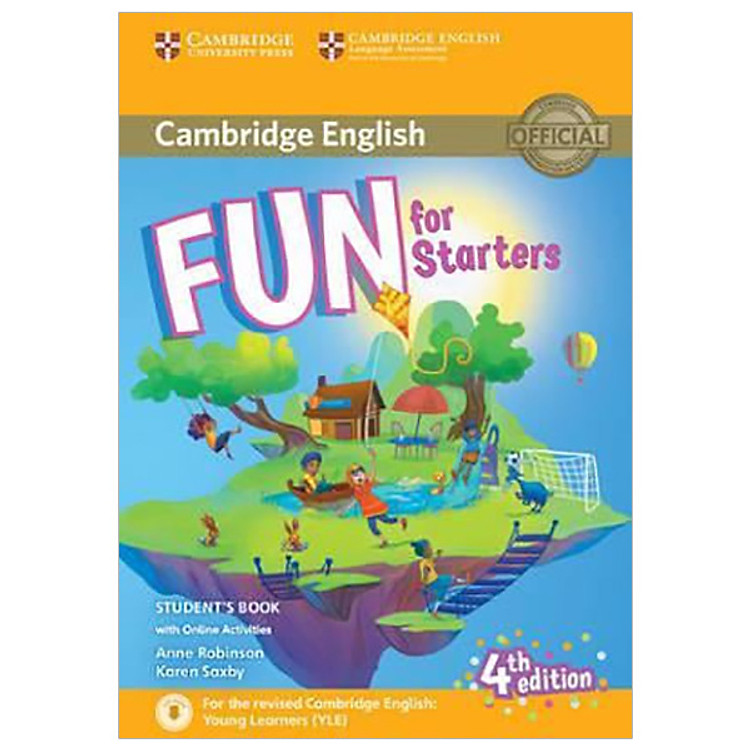 Fun for Starters SB w Online Activities w Audio, 4ed