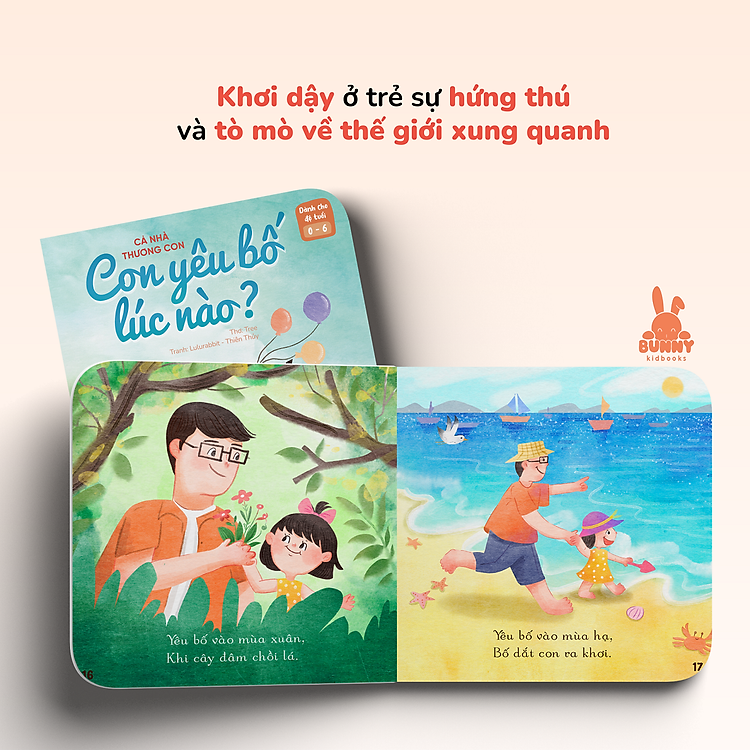 Sách Cả Nhà Thương Con - Bộ sách thơ tập nói, tập đọc giúp phát triển ngôn ngữ cho bé 0-6 tuổi