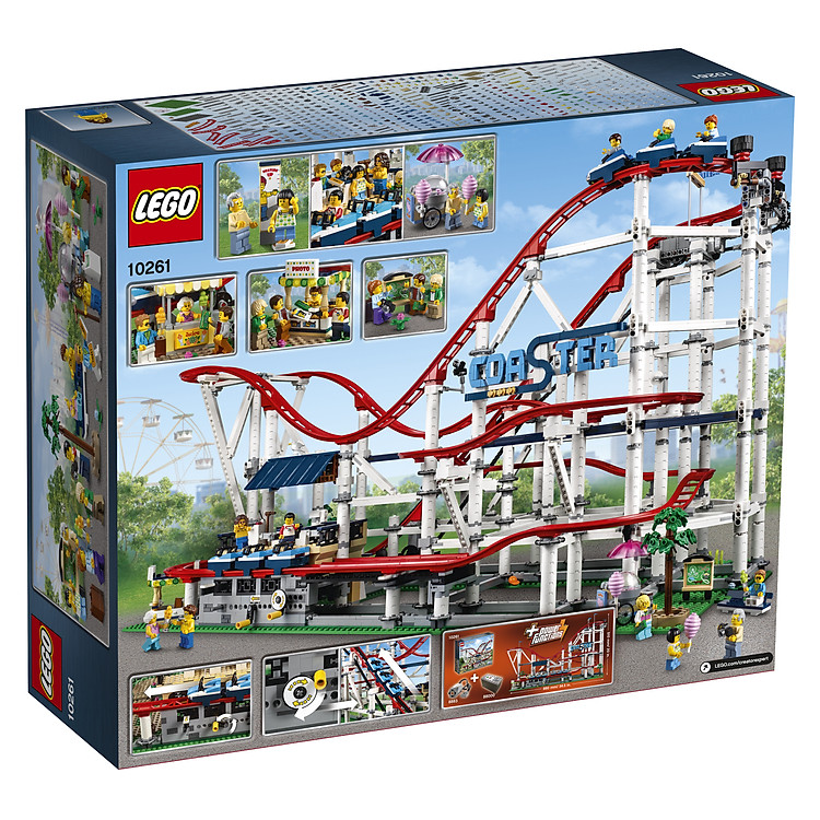 LEGO Creator Expert 10261 Tàu Lượn Siêu Tốc Chính hãng Giá rẻ - Hình ảnh 4