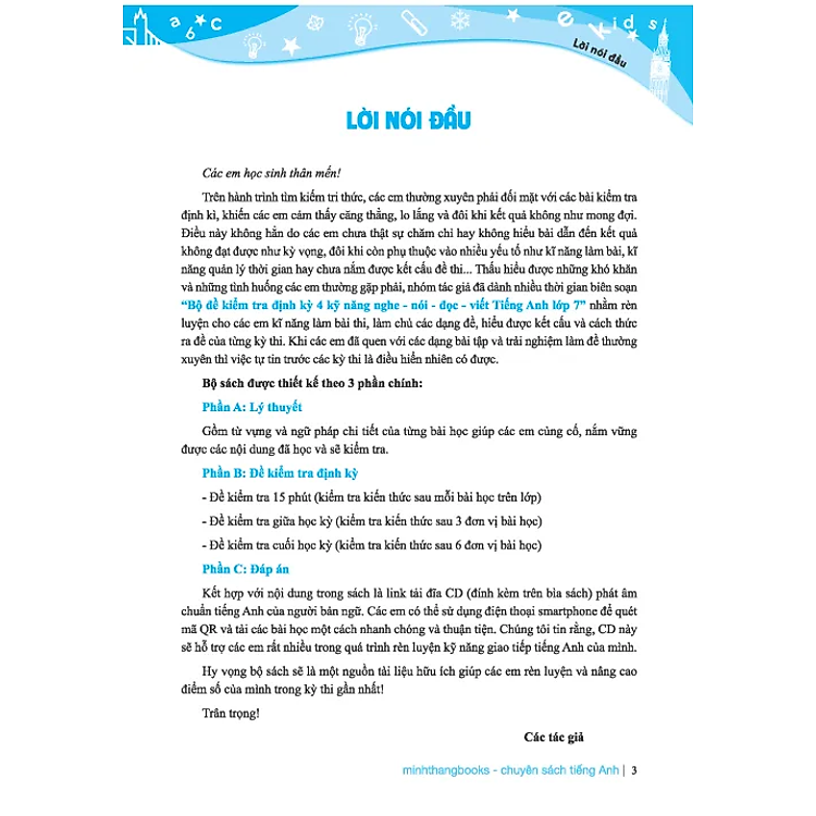 Global Success - Bộ Đề Kiểm Tra Định Kỳ 4 Kỹ Năng Tiếng Anh Lớp 6 - Tập 1 (Có Đáp Án) - Ảnh 2