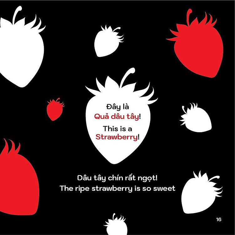 Bộ 6c Ehon Kích Thích Thị Giác Cho Bé 0-3 Tuổi - Song Ngữ Việt Anh - Ảnh 7