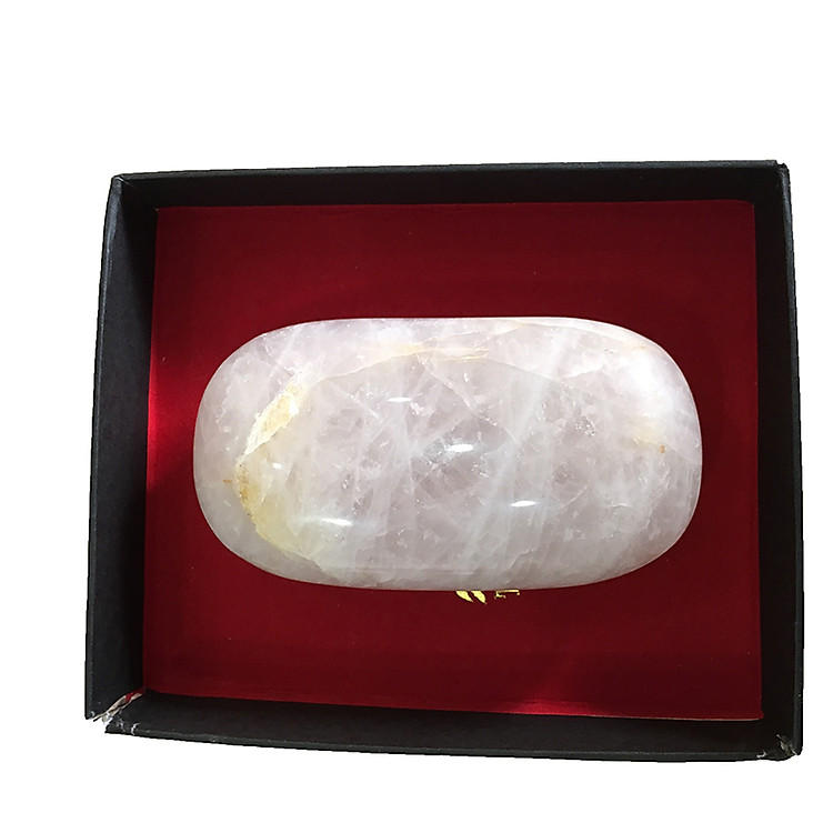 Cục Chặn Giấy Đá Thạch Anh Hồng DCG-12