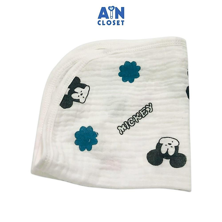 Khăn mặt xô Muslin cho bé 25x25cm Chính hãng Ưu đãi - Hình ảnh 4
