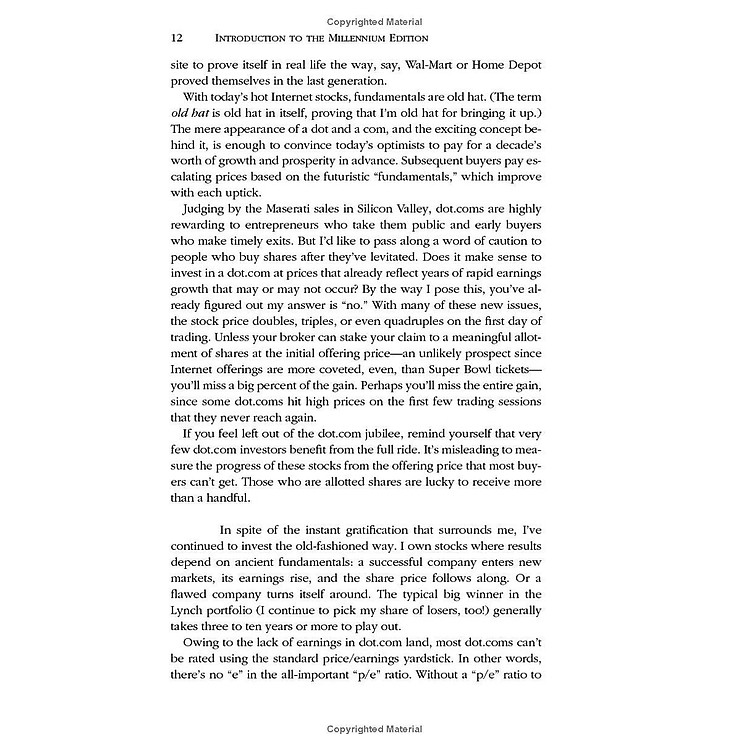One Up On Wall Street: How To Use What You Already Know To Make Money In The Market - Ảnh 2