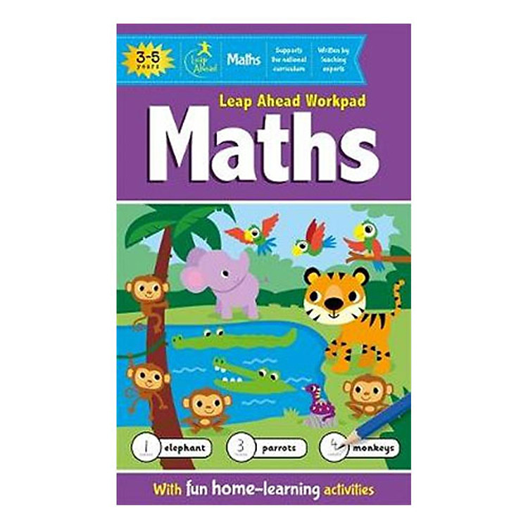 Sách Leap Ahead: 3-5 Years Maths