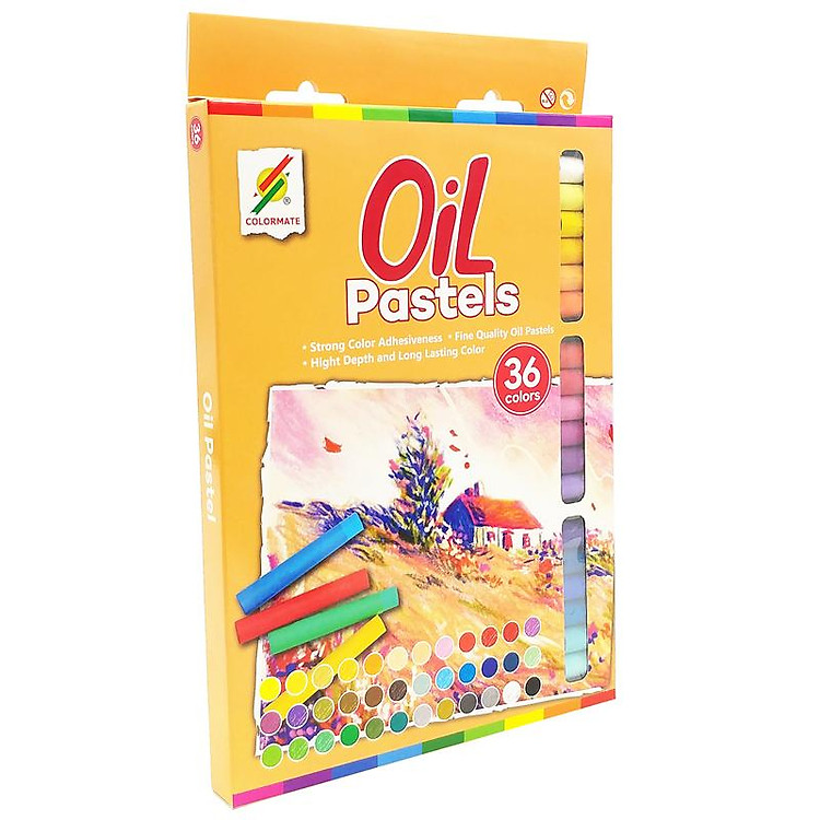 Bút Sáp Màu Dầu Colormate 113226 (36 chiếc) - Ảnh 5
