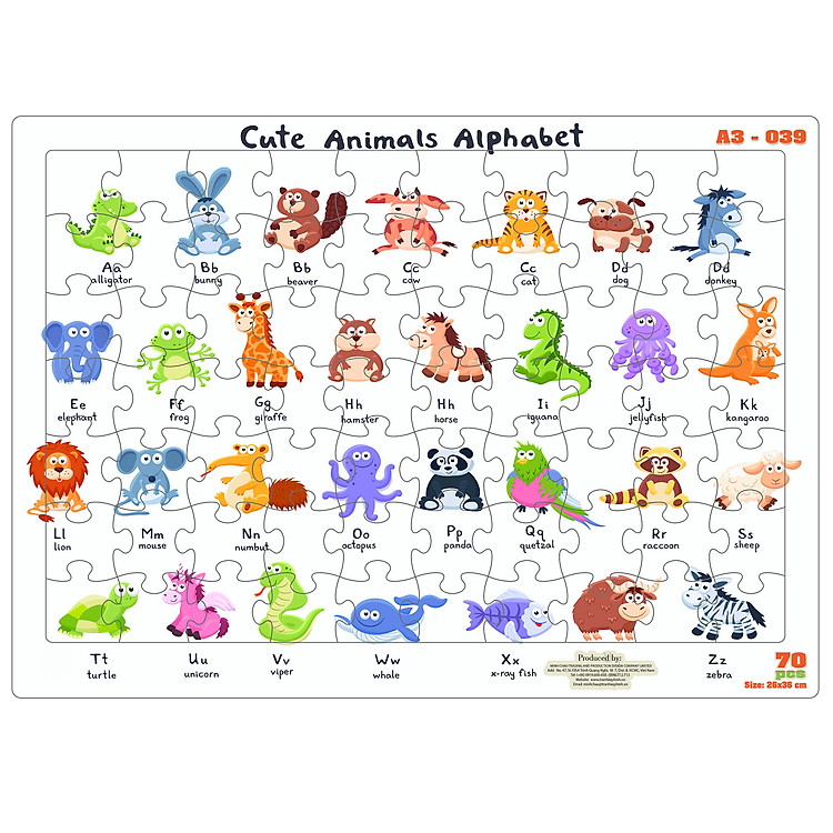 Combo 03 bộ tranh xếp hình A3 Chính hãng Tiết kiệm