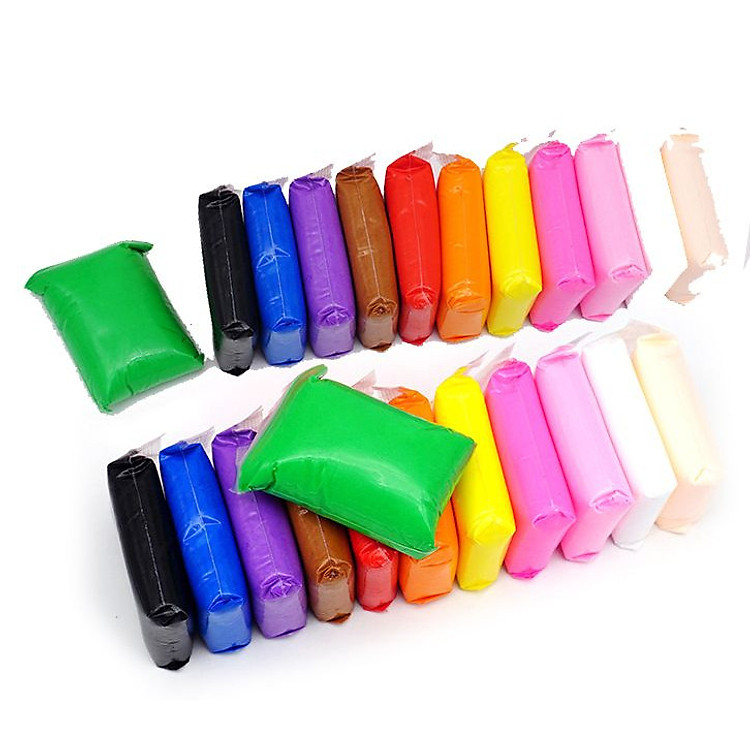 Bột Nặn An Toàn Cho Bé Xuất Khẩu Nhật Bản Hàn Quốc 24 Màu Chính Hãng