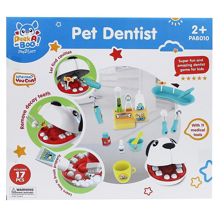 Mua Bộ Đồ Chơi Nha Sĩ Thú Cưng PAB010 Chính hãng Ưu đãi - Hình ảnh 4