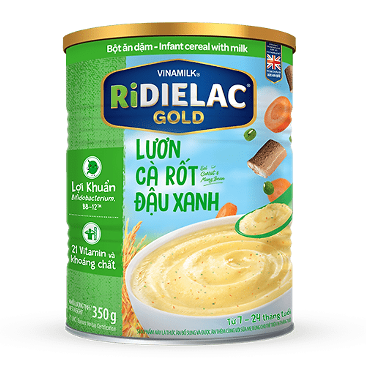 Bột Ăn Dặm Ridielac Gold 350G Ưu đãi - Hình ảnh 5
