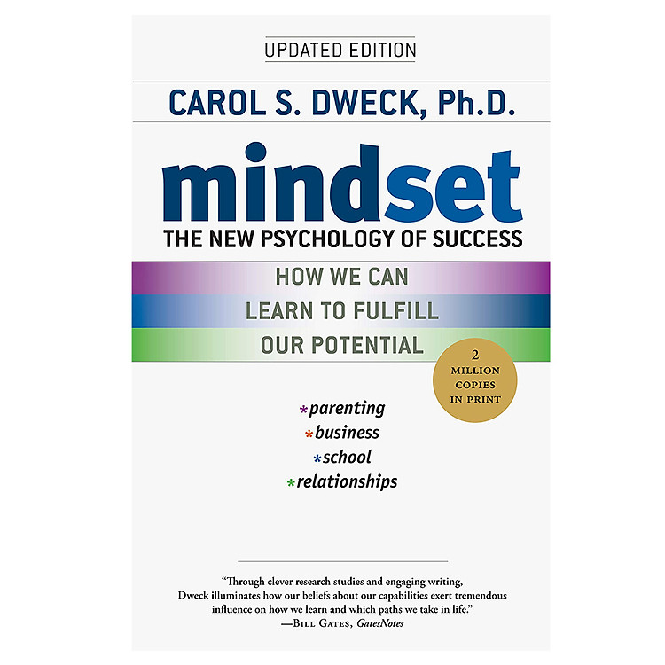 Sách Mindset : The New Psychology of Success (How We Can Learn To Fulfill Our Potential)