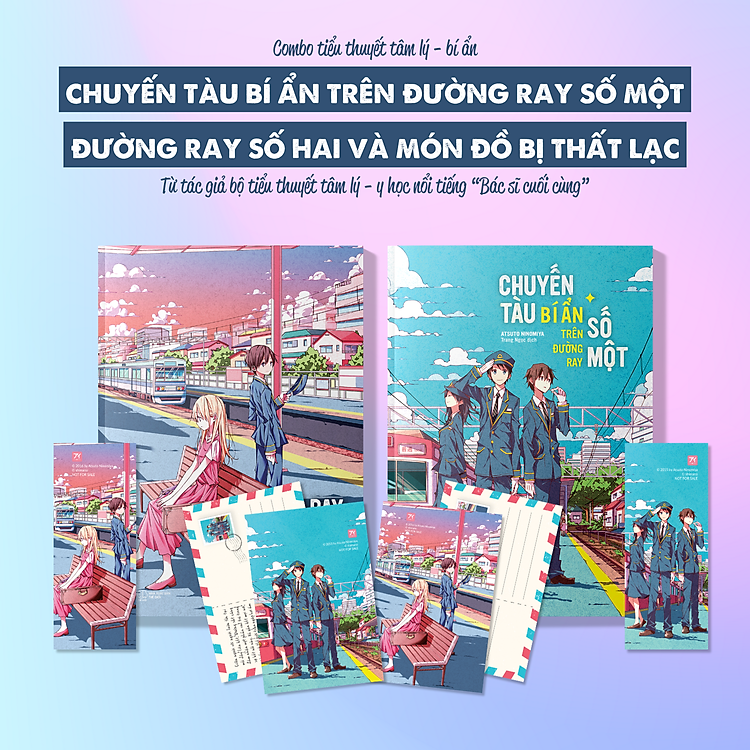Chuyến Tàu Bí Ẩn Trên Đường Ray Số Một + Đường Ray Số Hai Và Món Đồ Bị Thất Lạc (Bộ 2 Cuốn) - Ảnh 3