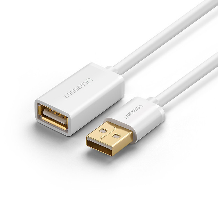 Dây nối dài USB 2.0 (1 đầu đực, 1 đầu cái) dài 2m UGREEN US103 10883 - Hàng chính hãng