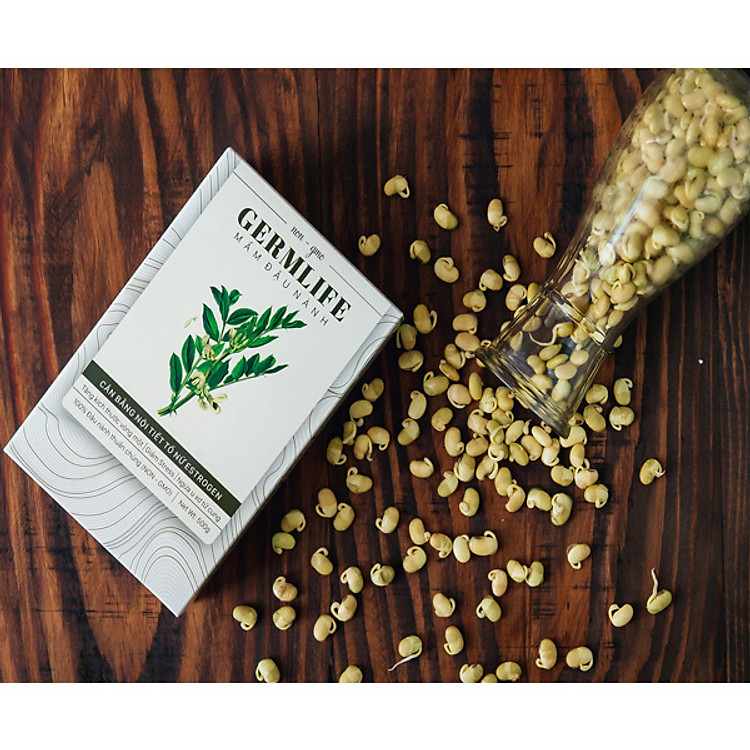 Mầm đậu nành Germlife - Cân bằng nội tiết tố nữ Estrogen (500gr)