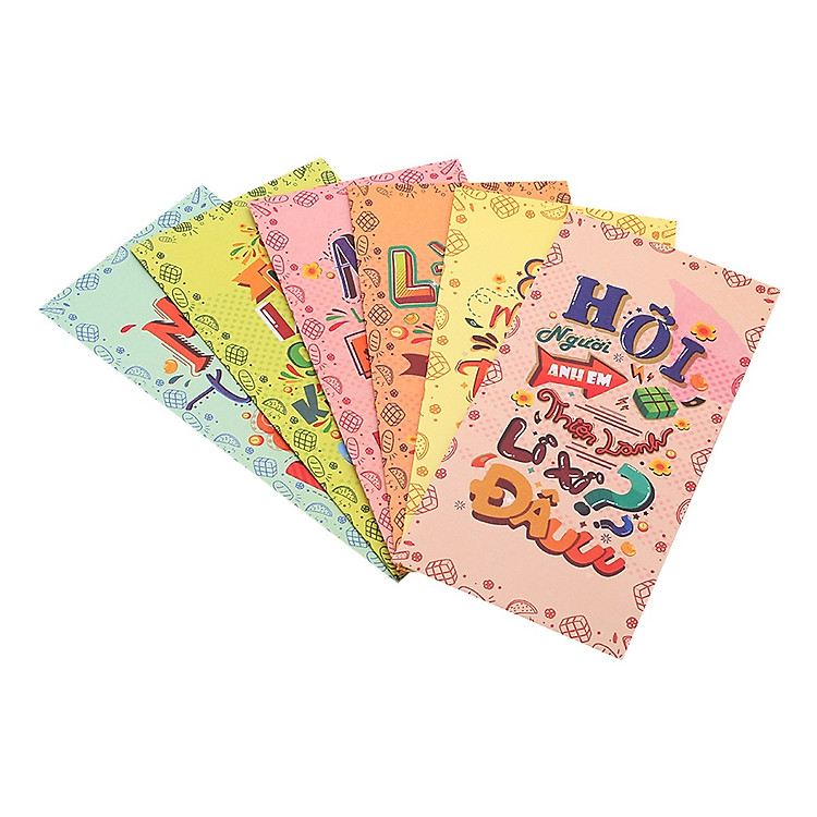 Xấp Bao Lì Xì Cao Cấp - Mị Muốn Lì Xì