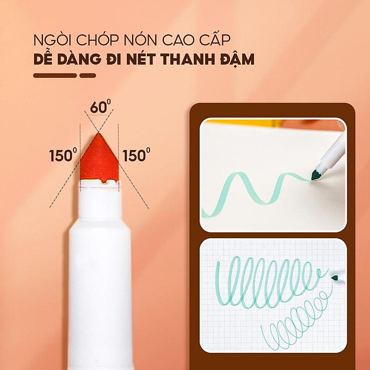 Bút Lông Màu Rửa Được Colokit SWM-C009 (Hộp 20 chiếc) - Ảnh 2