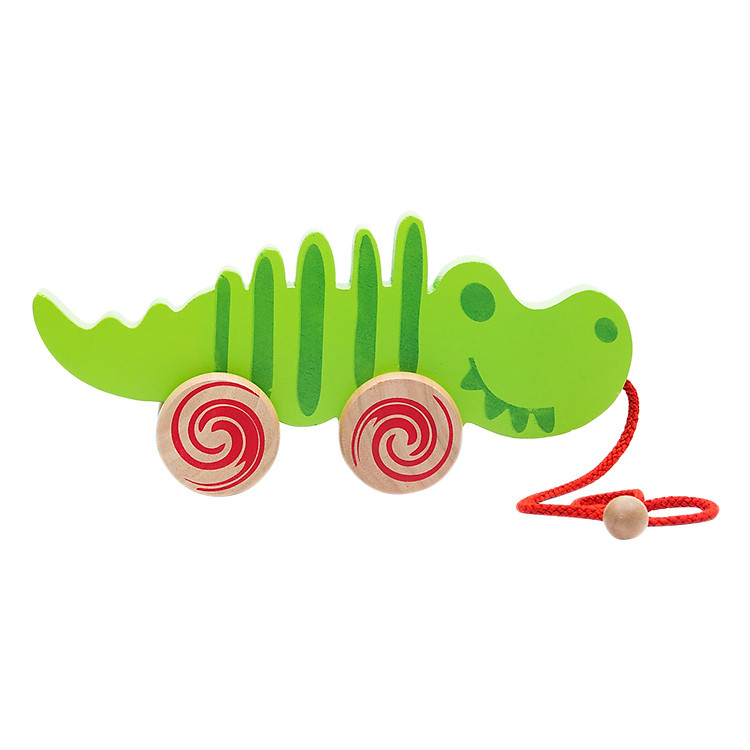 Xe Kéo Gỗ Tottosi Cá Sấu Bố 102001