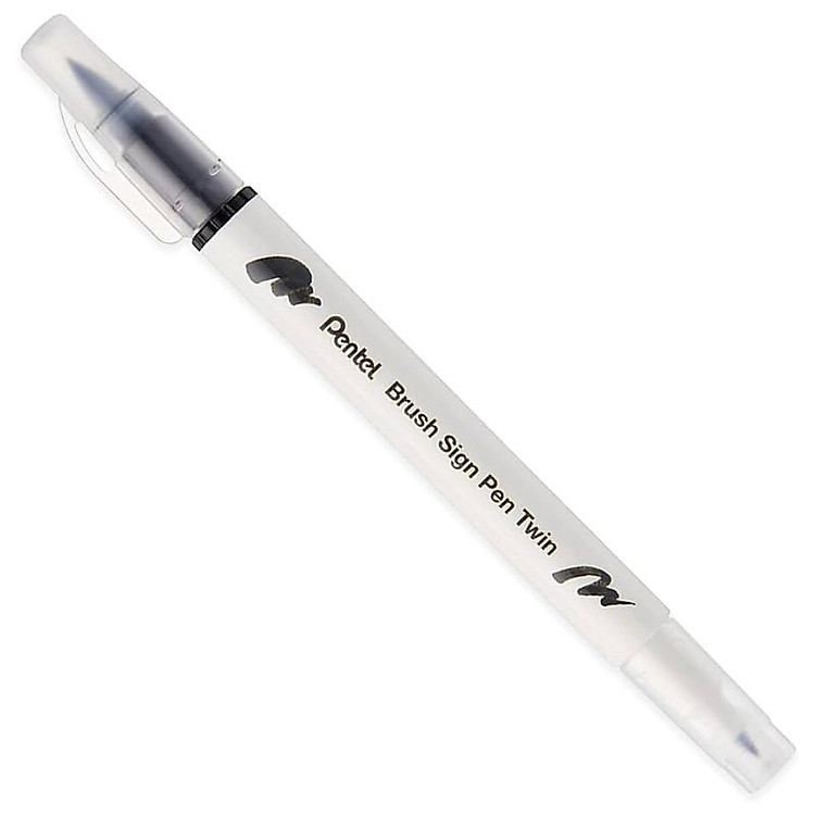 Bộ Bút Lông Màu Nước 2 Đầu Pentel Art SESW30C (6 chiếc) - Ảnh 7