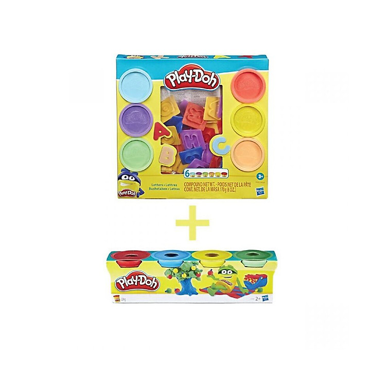 PLAYDOH Khuôn Tạo Hình 4 Màu Chính hãng Giá rẻ - Hình ảnh 2
