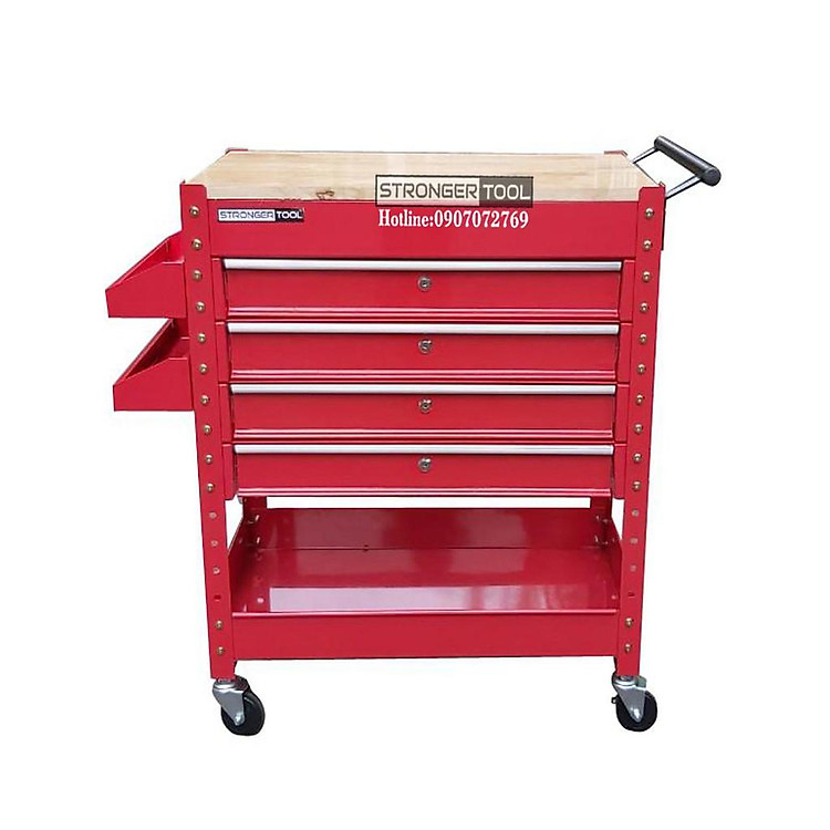 TỦ ĐỒ NGHỀ 4 NGĂN KÉO Stronger Tool phù hợp cho gagare tiệm sửa xe
