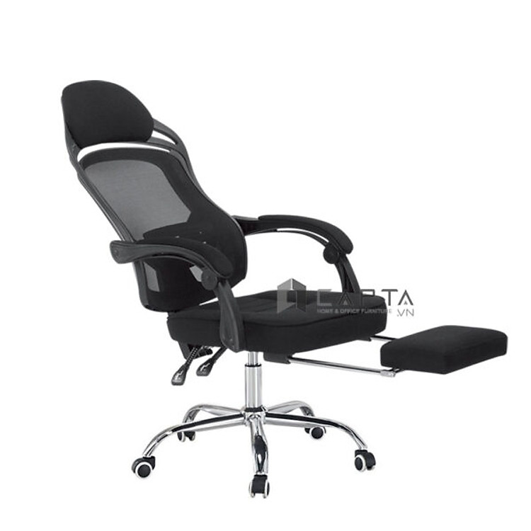Ghế làm việc lưng cao có gác chân nghỉ trưa CR4310-M Nội thất Capta