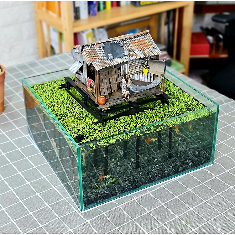 Mua Mô Hình Tự Lắp Ráp Nhà Sàn - NS02 Chính hãng Giá tốt - Hình ảnh 5