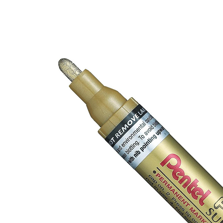 Bút Sơn Pentel 4.5mm MMP10-X (Nhũ Vàng) - Ảnh 4