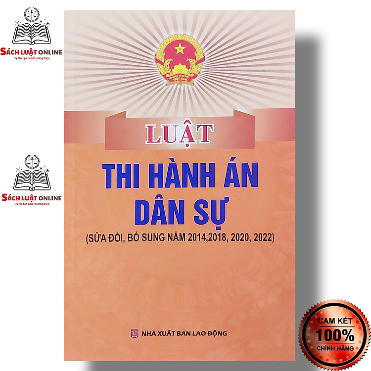 Luật thi hành án dân sự (NXB Lao động)