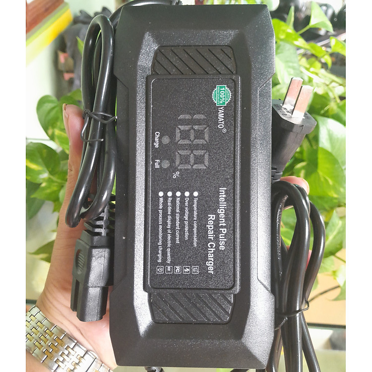 BỘ SẠC BÌNH ẮC QUY XE ĐẠP ĐIỆN XE ĐIỆN 48V -60V 20AH SẠC NHANH