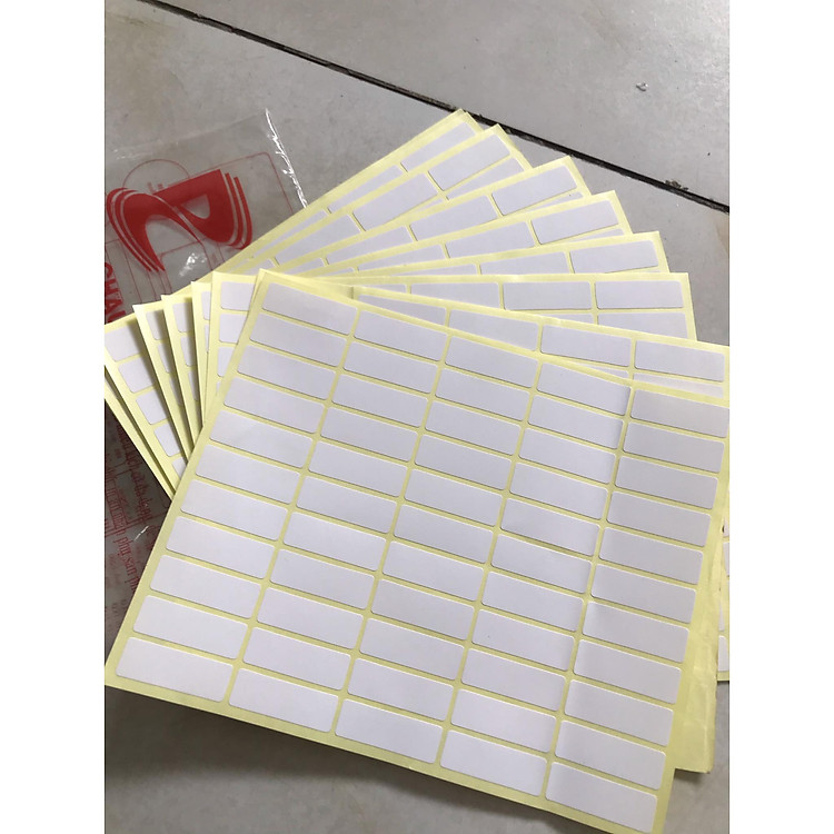 Bộ Xấp Nhãn Dán Decal No.109, No.105, No.102