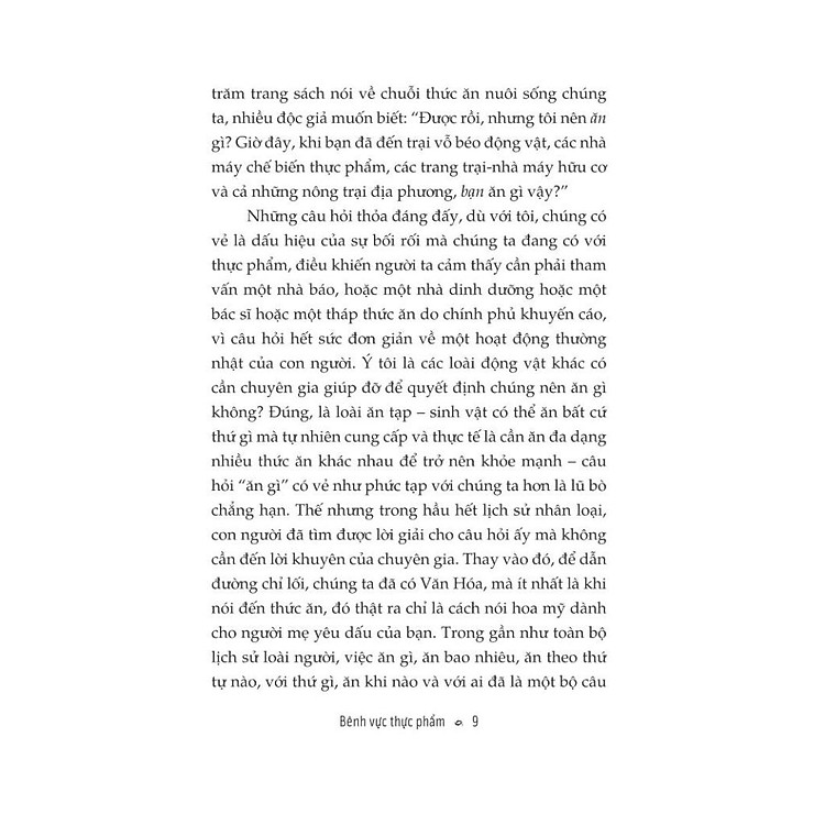 Bênh Vực Thực Phẩm: Huyền Thoại Về Dinh Dưỡng Và Thú Vui Ăn Uống - Ảnh 3