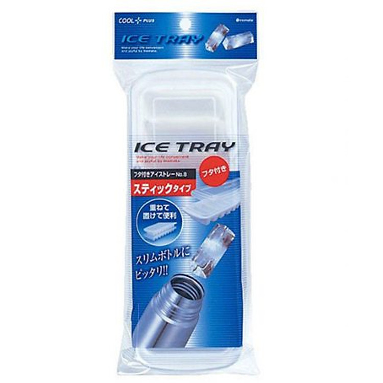 Khay đá 8 viên có nắp nội địa Nhật Bản