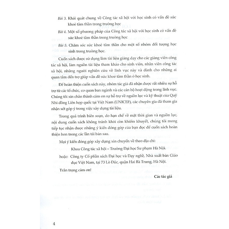 Công Tác Xã Hội Với Học Sinh Có Vấn Đề Sức Khỏe Tâm Thần - Ảnh 3