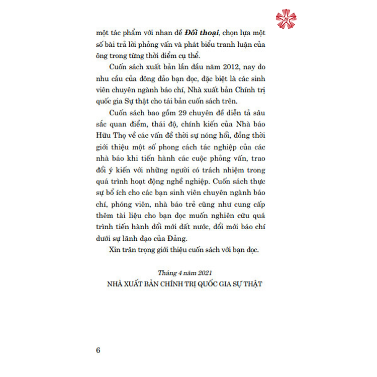 Đối thoại (xuất bản lần thứ 2) - Ảnh 4