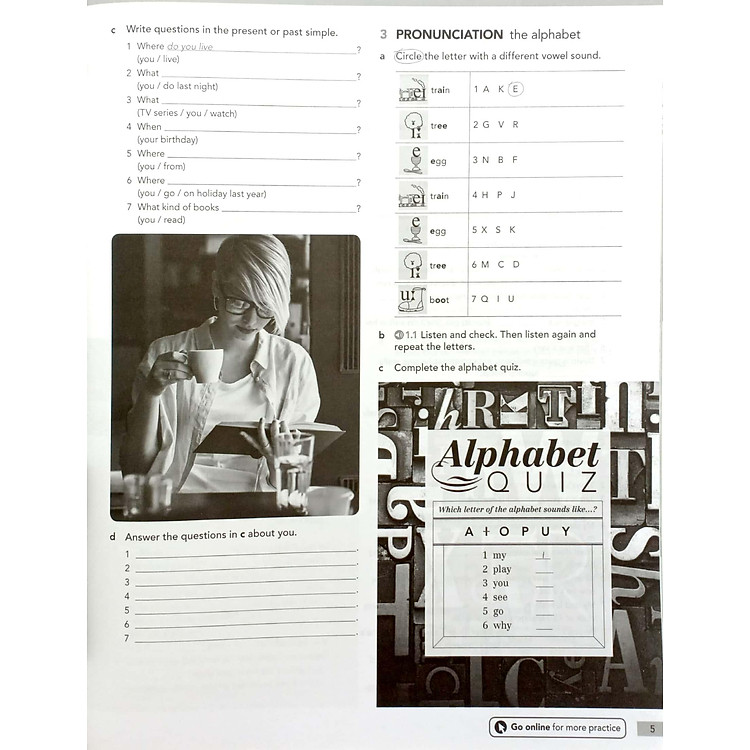 English File 4th Edition: Pre-Intermediate: Workbook With Key - Ảnh 3