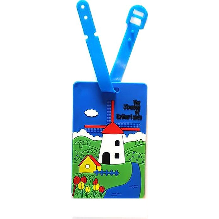 Thẻ Hành Lý Vali Cối Xoay Gió (7 x 11 cm)