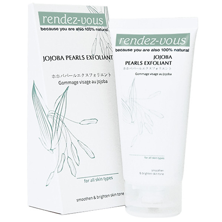Kem Tẩy Tế Bào Chết Hạt Jojoba 100% Thiên Nhiên rendez-vous Jojoba Pearl Exfoliant